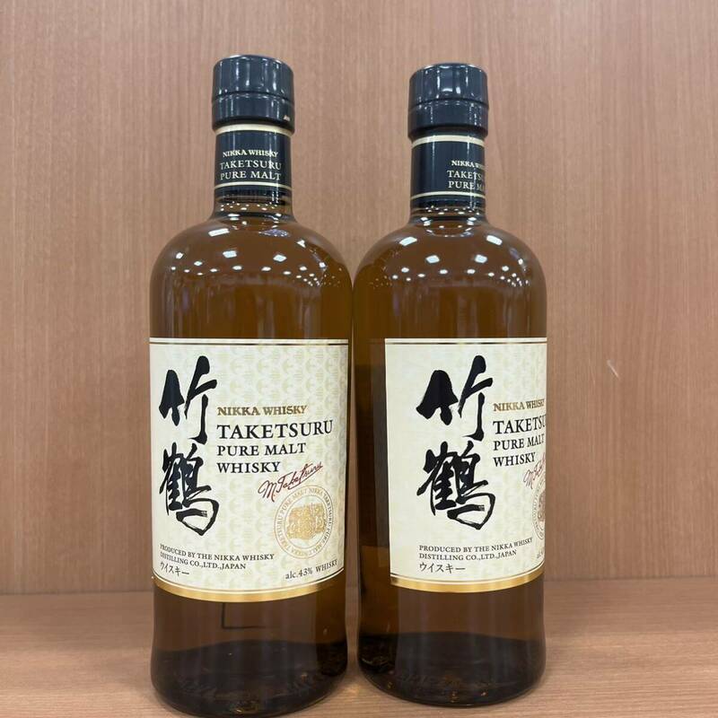 T667【個人保管品】/竹鶴 NV ウイスキー Japanese whiskey 700ミリ 2本セット