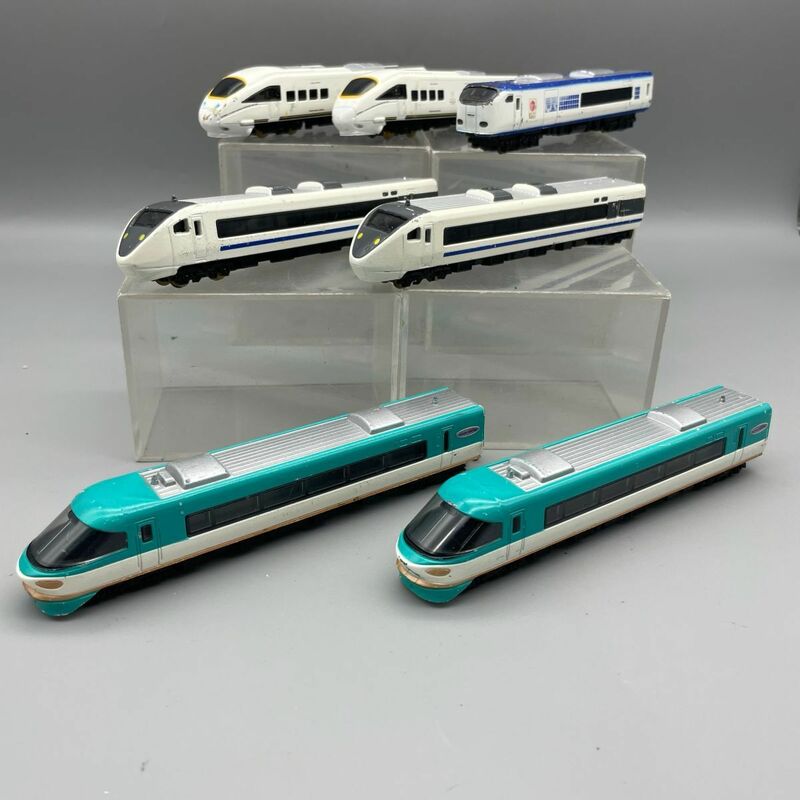 Z157【コンパクト】トレーン Nゲージ MADE IN JAPAN 鉄道模型 7台 まとめ 動作未確認