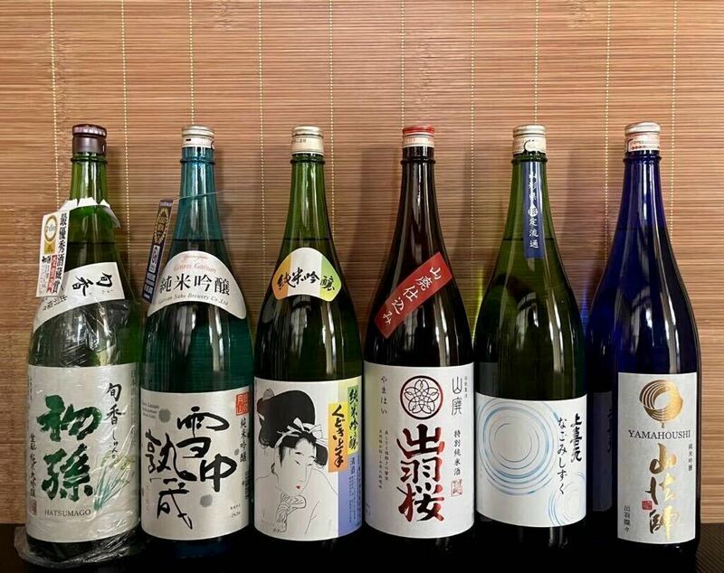 山形県産 日本酒 1.8L 6本セット 純米吟醸 大吟醸73