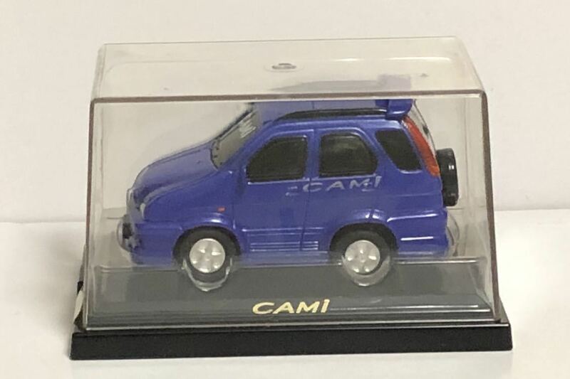 辰巳屋 国産車ミニカーシリーズ T-03 トヨタ キャミ Toyota CAMI 青 アットカー aカー TTC T.T.C プルバック ドライブタウン 乗用車 希少