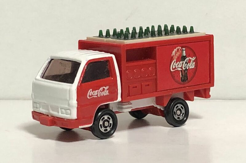 トミカ コカ・コーラ ドリンクカーセット いすゞ エルフ コカコーラ ルート トラック ボトルカー 配送車 コーラ ばらし 絶版 廃盤 ISUZU 4