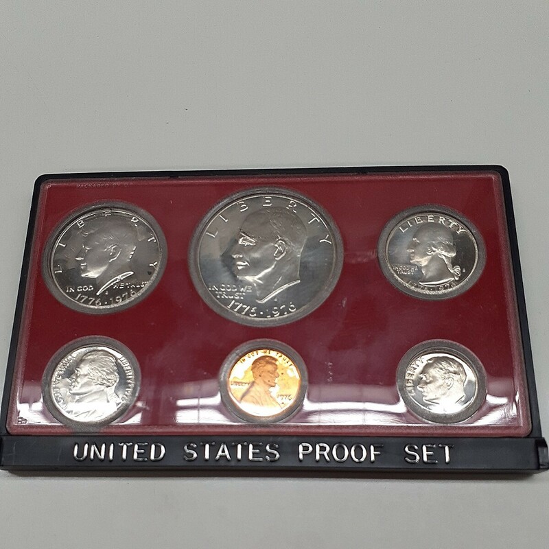 アメリカ コイン 記念硬貨 UNITED STATES PROOF SET 1776-1976 プルーフセット 6枚　ま