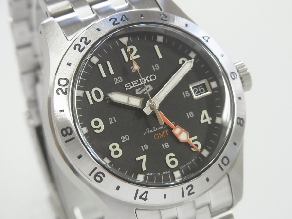 セイコー5 スポーツ SBSC011 GMT機能搭載 SEIKO 5スポーツ 【新品 国内正規品】