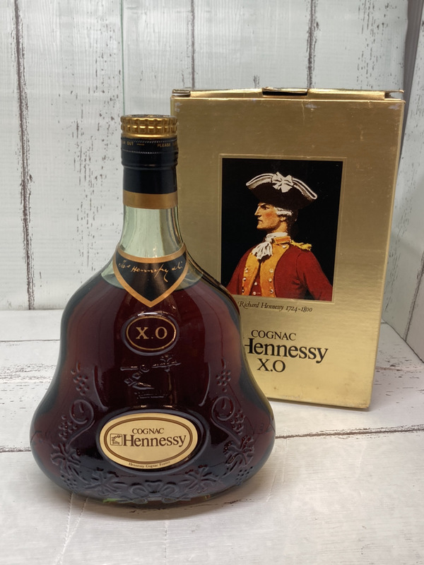 ☆GOL☆【古酒】 未開栓 Hennessy ヘネシー XO 金キャップ グリーンボトル ブランデー コニャック 40％ 700ml