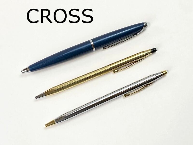 T422 CROSS クロス ボールペン 筆記具 3本まとめ