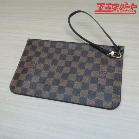 LOUIS VUITTON ルイヴィトン ポーチ ネヴァーフル ダミエ 美品 富岡店