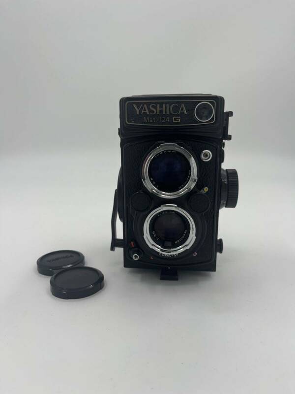 YASHICA Mat-124 G f=80mm 1:2.8 1:3.5 COPAL-SV ヤシカ 二眼レフカメラ フィルムカメラ シャッター確認