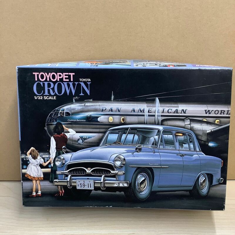 ⑥ LS トヨペット クラウン 1/32 未組立 プラモデル 現状品