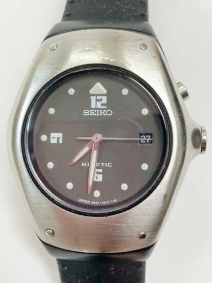SEIKO セイコー腕時計 3M22-0D40 キネティック