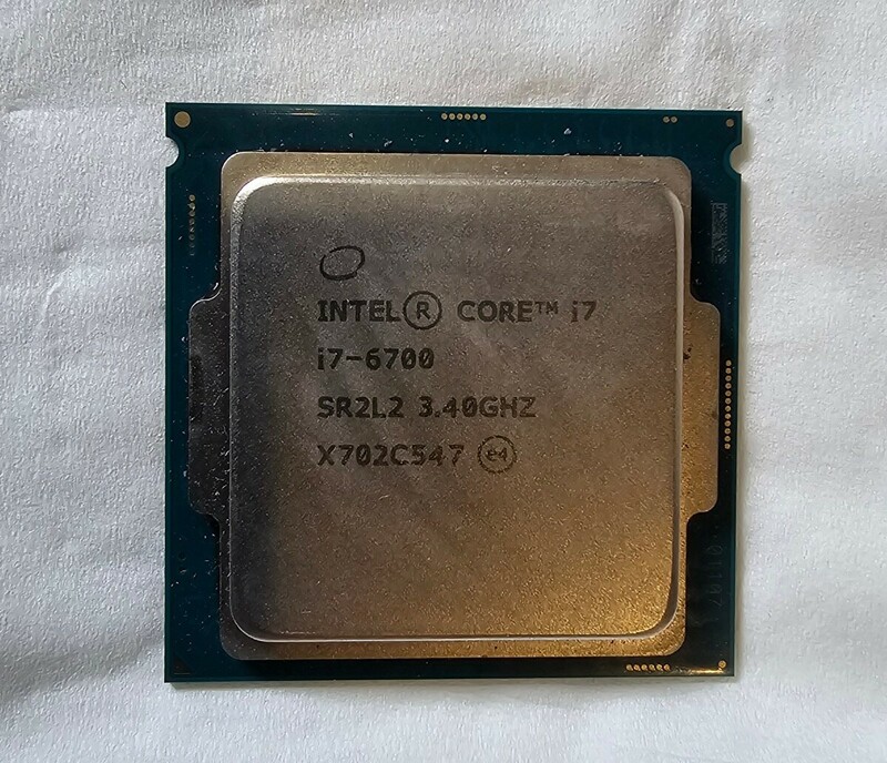 Intel Core i7-6700 3.4GHz LGA1151 【2】