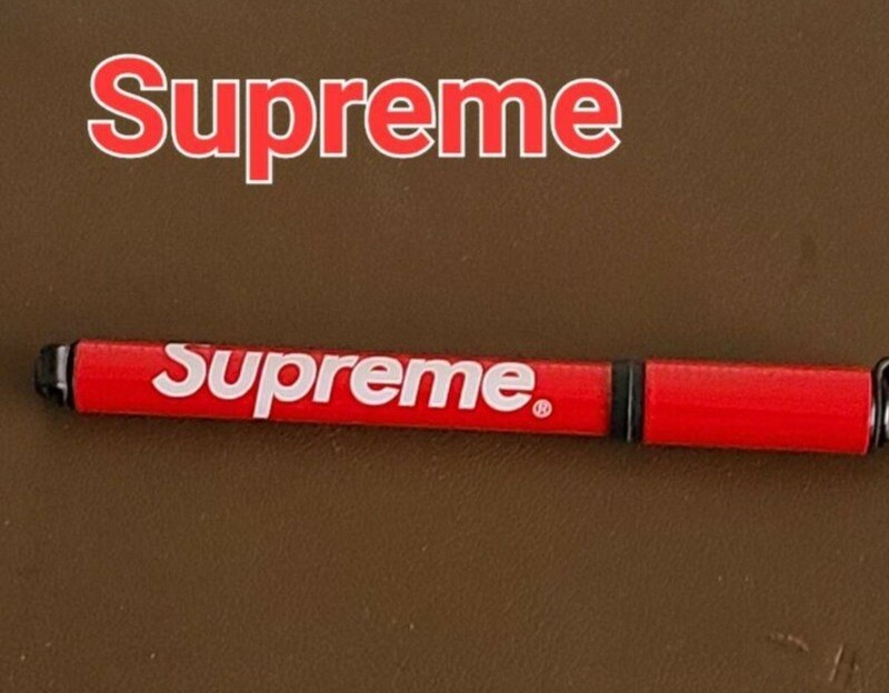 Supremeシュプリーム11SS LEZYNE Hand Pump レザイン ハンドポンプ 自転車空気入れcollarレッド