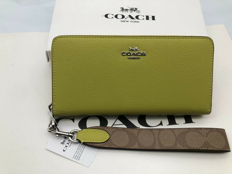 コーチ COACH 長財布 財布 シグネチャー アコーディオンラウンドジップウォレット財布 新品 未使用 贈り物 CK427 L204