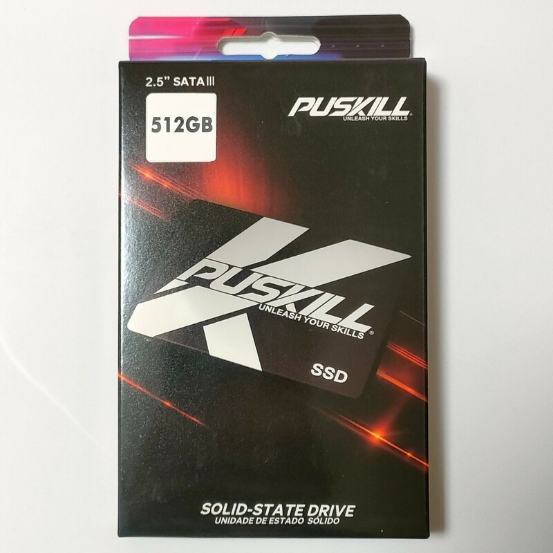 【新品】PUSKILL SSD 512GB 2.5インチ 