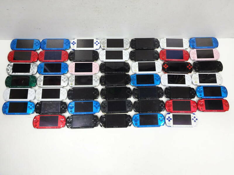 SONY PSP 3000 プレイステーションポータブル 47台 まとめ売り 通電確認済み M4401