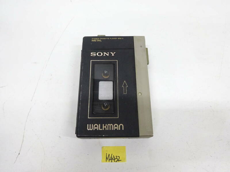 SONY WM-3 WALKMAN ポータブルカセットプレーヤー 通電OK 動作未確認　M4432