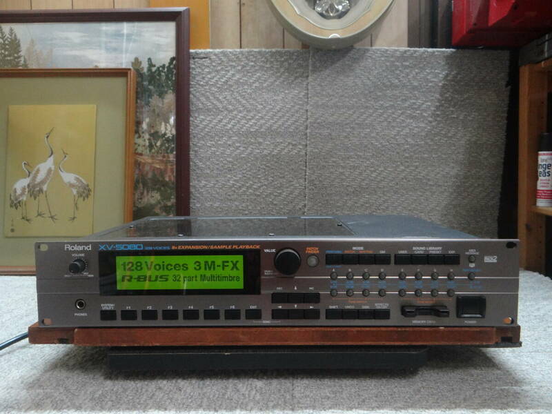 TA209 Roland ローランド MIDI音源モジュール XV-5080！伝説の名機