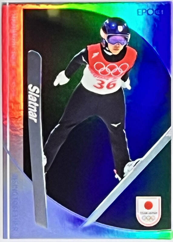 【高梨沙羅/99枚限定】2024 EPOCH TEAM JAPAN WINTER OLYMPIANS スキージャンプ パラレル 59/99