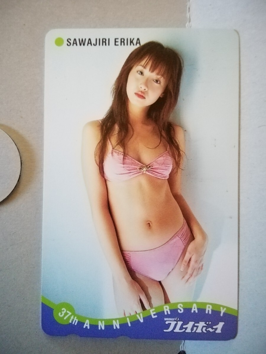 沢尻エリカ　プレイボーイ　テレフォンカード　テレカ