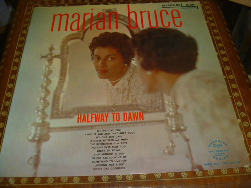 LP12in 米RIVERSIDE RLP12-826 BGPインク無し青少ラべ両溝HALFWAY TO DAWN/MARIAN BRUCE