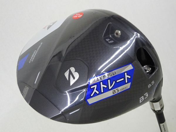 新品 2024 ◆ B3 MAX ◆ドライバー 9.5° ◆ (S) VANQUISH BS40 / 日本正規品 ビースリーマックス バンキッシュ 9.5度 1W #1 ブリヂストン