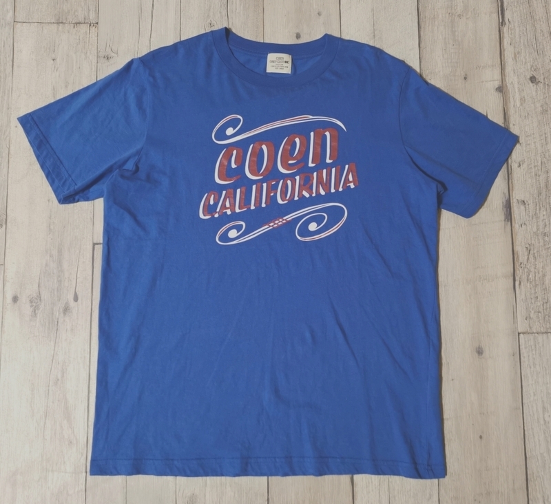 #メンズ(トップス)【COEN】☆コーエン☆半袖Tシャツ☆バングラデシュ製☆表記サイズ(L)☆送料無料☆v-10☆