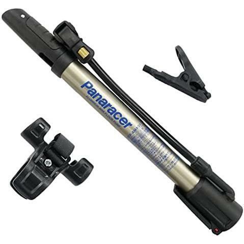 ★単品★ パナレーサー(Panaracer) 携帯空気入れ ミニフロアポンプ BFP-AMAS1 仏式/米式/英式バルブ対応 フットステップ装備