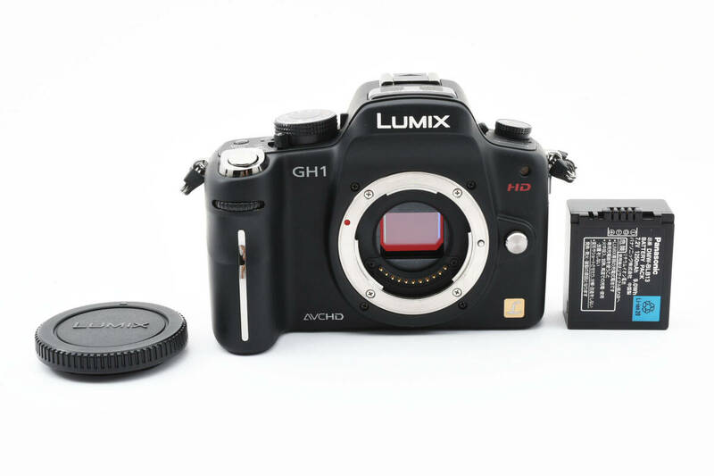 ★美品★ Panasonic パナソニック LUMIX DMC-GH1 ボディ ミラーレス一眼カメラ ブラック #1473