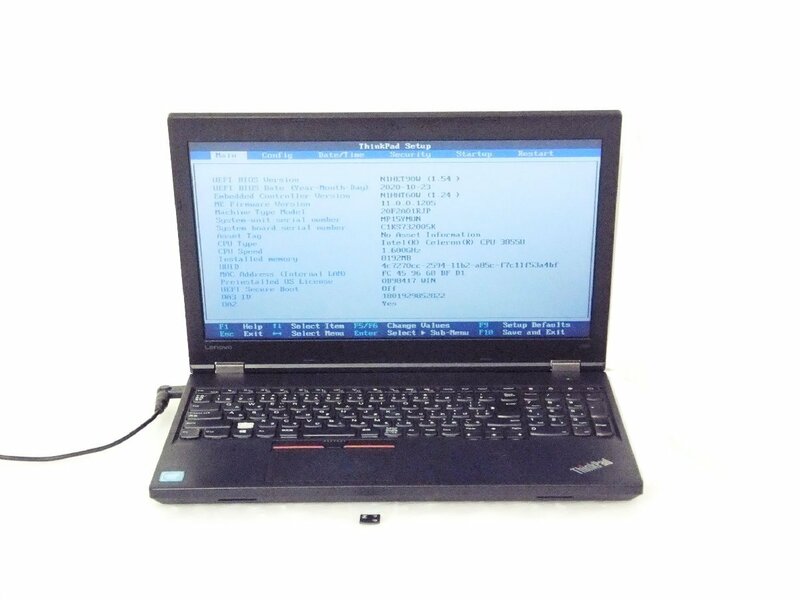 ノートパソコン　ジャンク■レノボ lenovo■ThinkPad L560■(2)