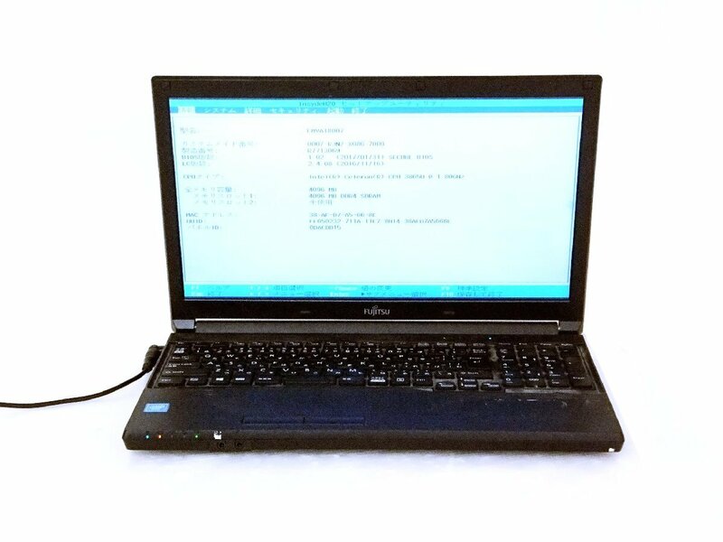 ノートパソコン　ジャンク■富士通　FUJITSU■LIFEBOOK A577/P■