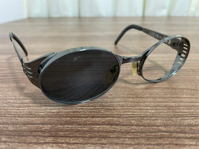 2原【1円スタート】Jean Paul GAULTIER ジャンポールゴルチエ サングラス パンチングメタルフレーム 56-6102 UV Protection 片レンズなし