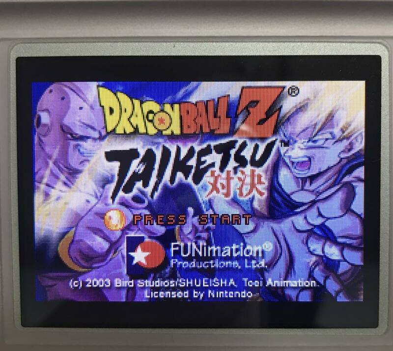 ★海外版★ドラゴンボールZ 対決 Dragon Ball Z Taiketsu ソフトのみ 起動チェックOK