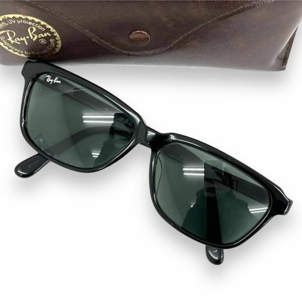 美品 Ray-Ban レイバン サングラス 眼鏡 アイウェア ファッション グリーン TRADITIONALS トラディショナル BRONX ＃08 ブロンクス