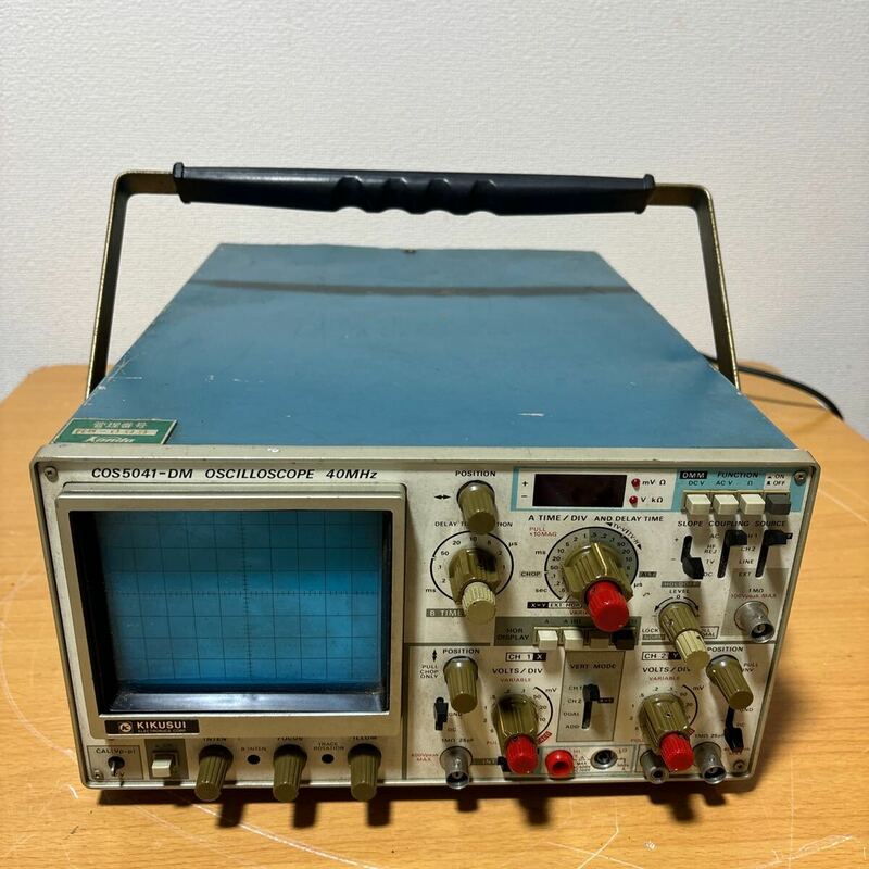 Kikusui Electronics corp cos5041-dm oscilloscope 40mhz ジャンク