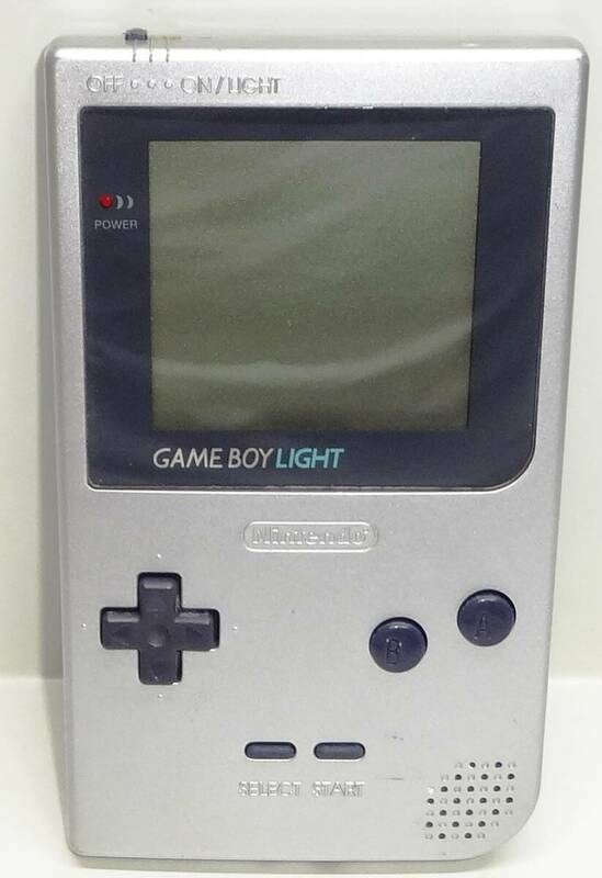 任天堂 ゲームボーイ ライト GAMEBOY LIGHT 本体のみ シルバー MGB-101