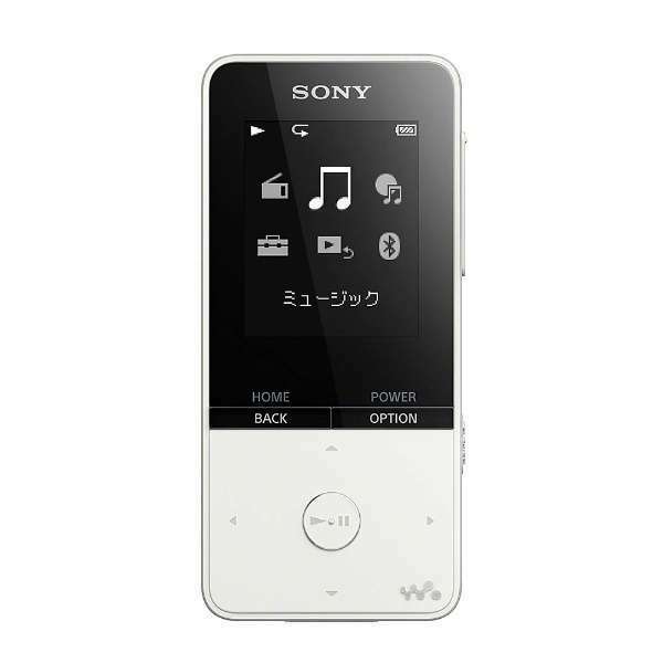 ソニー(SONY) ウォークマン Sシリーズ 16GB NW-S315 : MP3プレーヤー Bluetooth対応 ホワイト