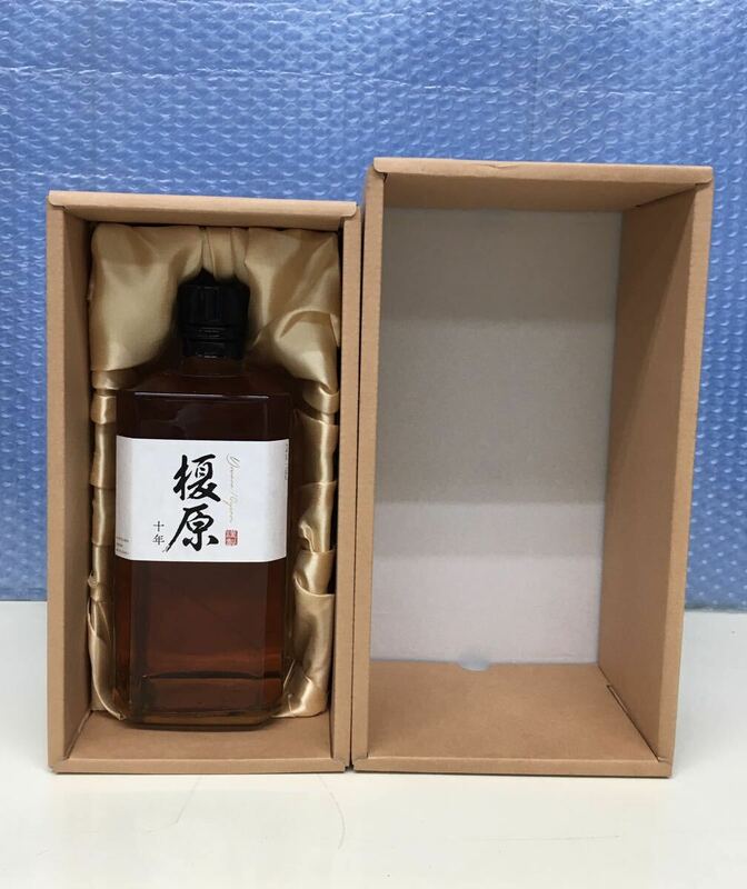 榎原10年 麦焼酎 リキュール 宮崎県の名水「榎原湧水」で仕込んだ麦焼酎 オーク樽10年熟成酒 720ml 37% 未開栓 箱付き