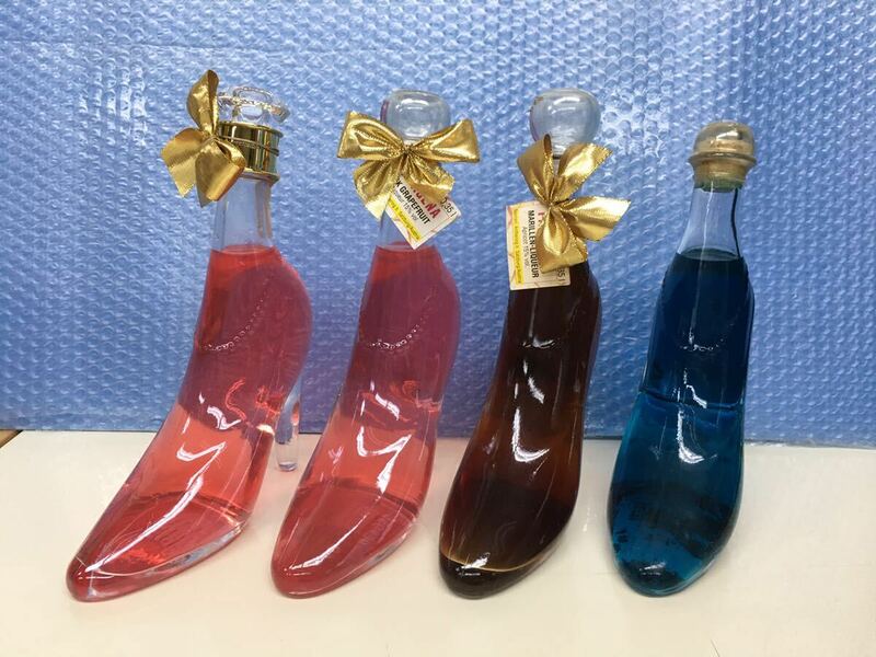 【リキュール4本】シンデレラシュー キュラソー ナンネル 350ml 15％ 未開栓