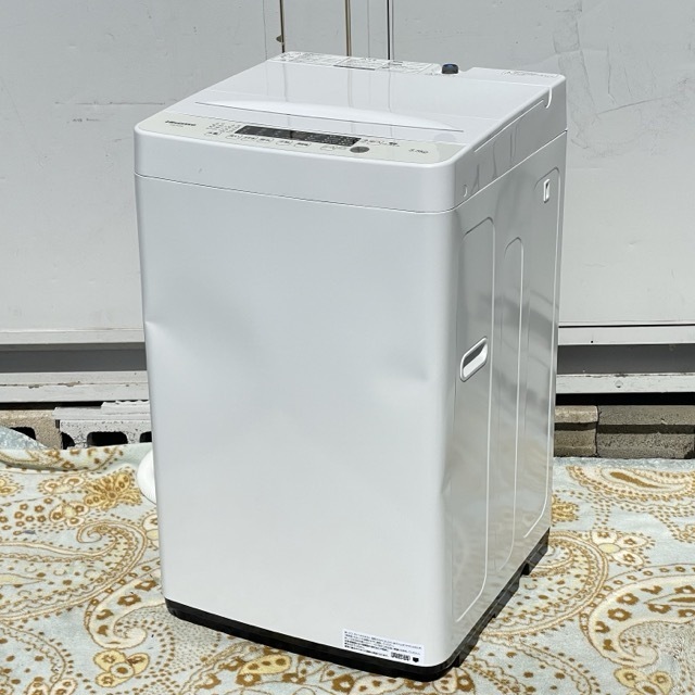 ハイセンス 全自動洗濯機 【中古】動作保証 Hisense HW-K55E 2024年製 5.5kg ホワイト 家電製品 054045/20767