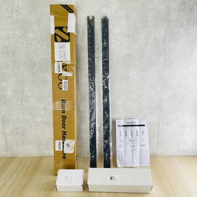 上吊式引戸金具 【未使用品】ZEKOO DIY 6FT 1.83 バーンドア金具 取扱説明書付属 吊り戸 建具 / 53559 在★3