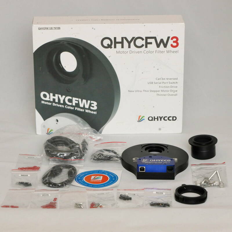 QHYCFW3 電動フィルターホイール QHYCFW3-S-US(QHYCFW-US-7X125)