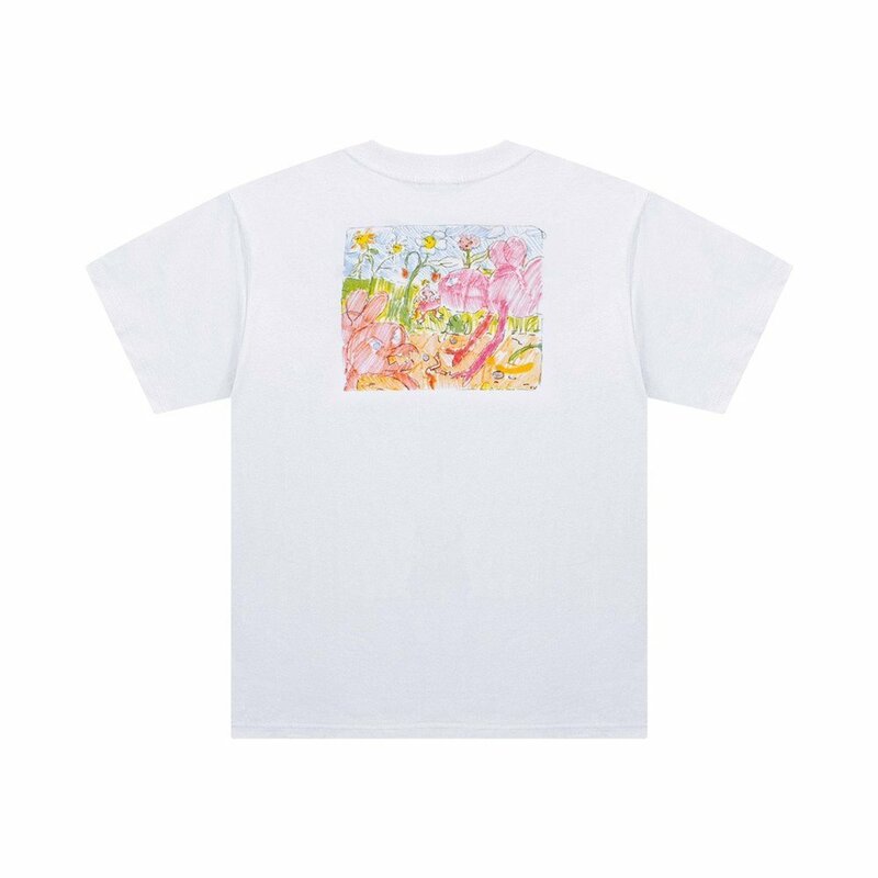 MARNI マルニ コットン かわいい 花柄 半袖 Tシャツ ホワイト メンズ レディース ｔシャツ 40サイズ