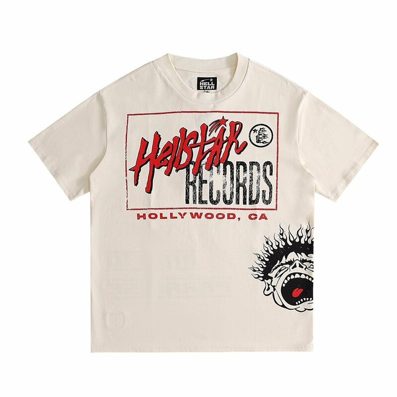 Hellstar Shirt Men Hellstars tシャツ Hell Star 半袖シャツ ヴィンテージ Lサイズ