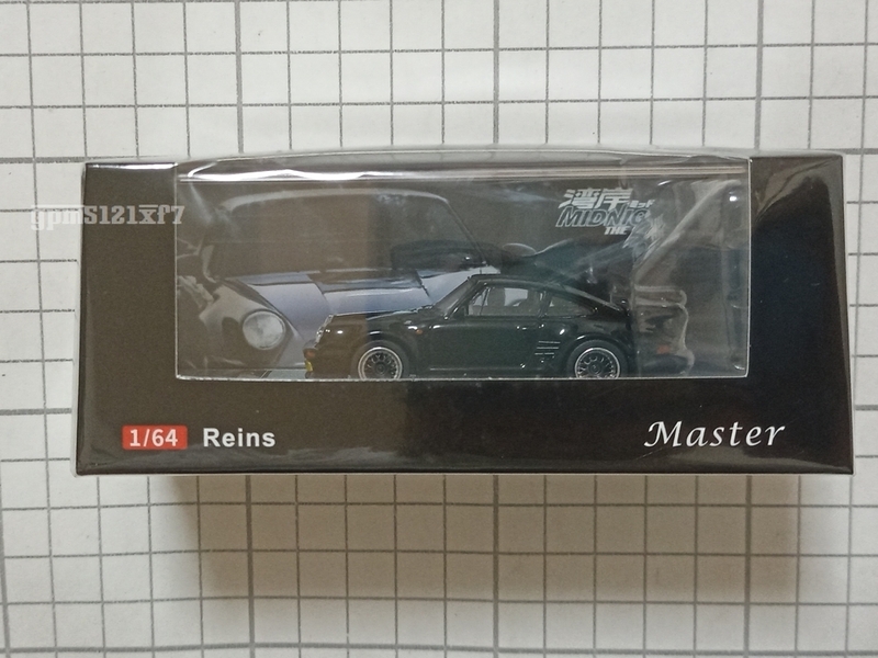 1/64 Master porsche 930 turbo Blackbird 湾岸ミッドナイト