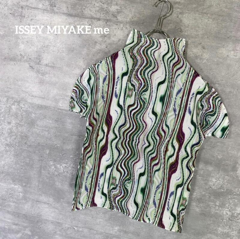 『ISSEY MIYAKE me』イッセイミヤケミー 半袖Tシャツ