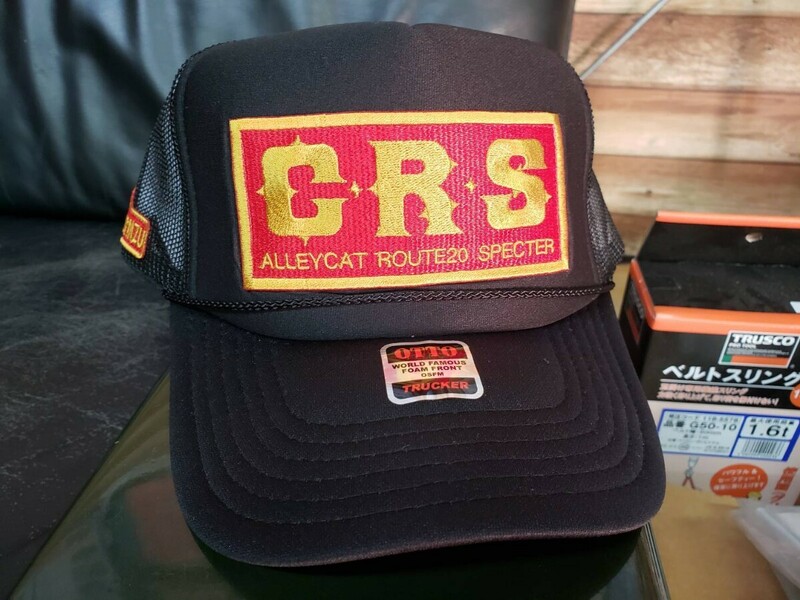 キャップ 帽子 CRS連合会 OB マニア メンバーメッシュキャップ