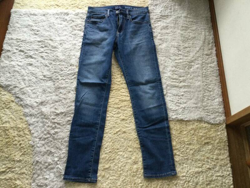 ギャップ　デニム　GAP DENIM SOFTWEAR 28×30 インディゴ　デニムパンツ