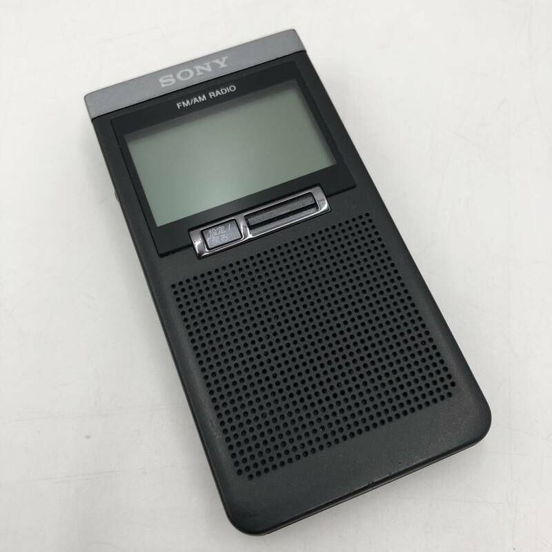SONY ソニー FMステレオ AM ラジオ PLLシンセサイザーラジオ SRF-T355 ポケットラジオ 