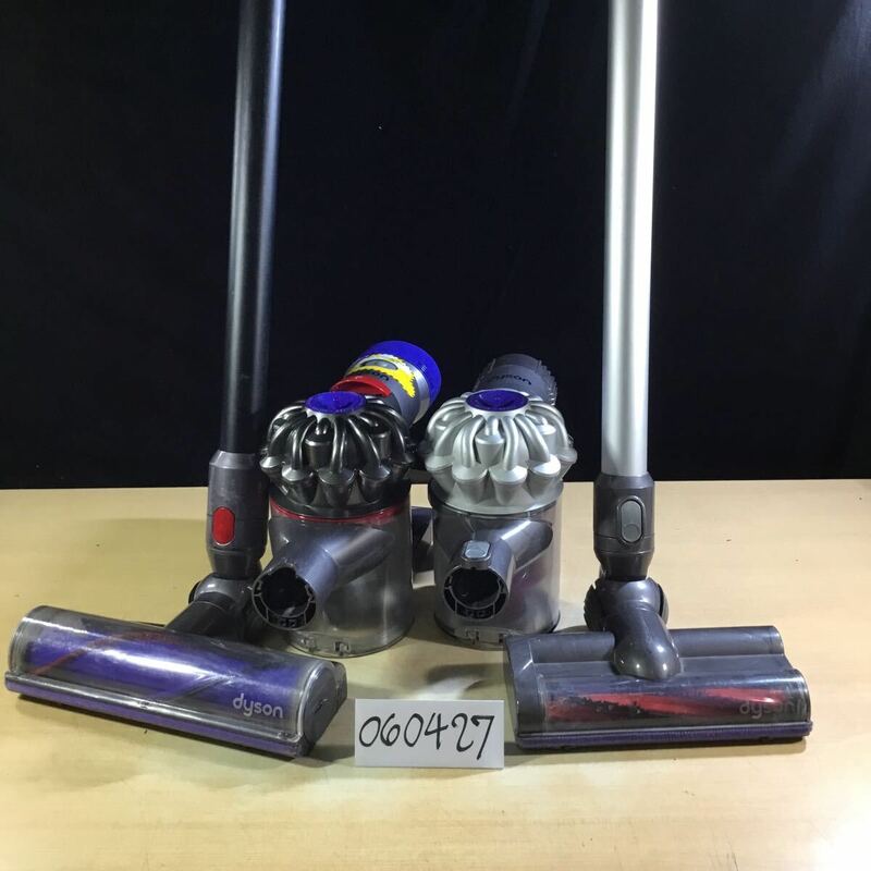 (060427G) dyson SV11 DC62 サイクロン式コードレスクリーナー ジャンク品 2台セット 