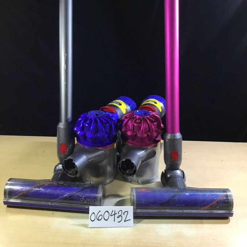 (060432G) dyson SV11/HH11 SV11 サイクロン式コードレスクリーナー ジャンク品 2台セット 