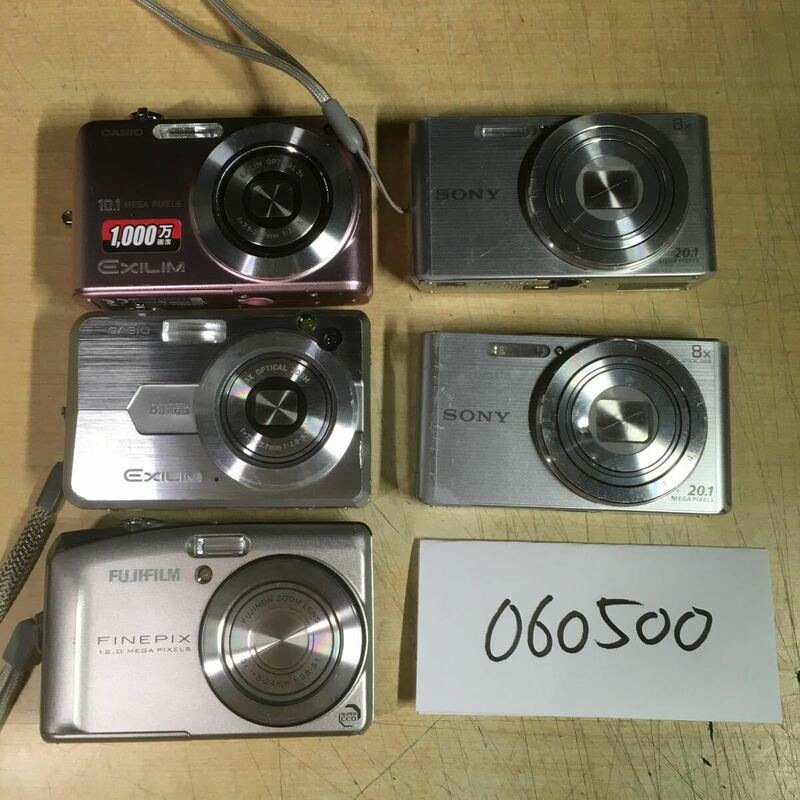 (060500C) CASIO SONY FUJI コンパクトデジタルカメラ ジャンク品 セット